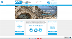 ODL City Dental Clinic, London - Winner: Website/Digital Campaign of the Year