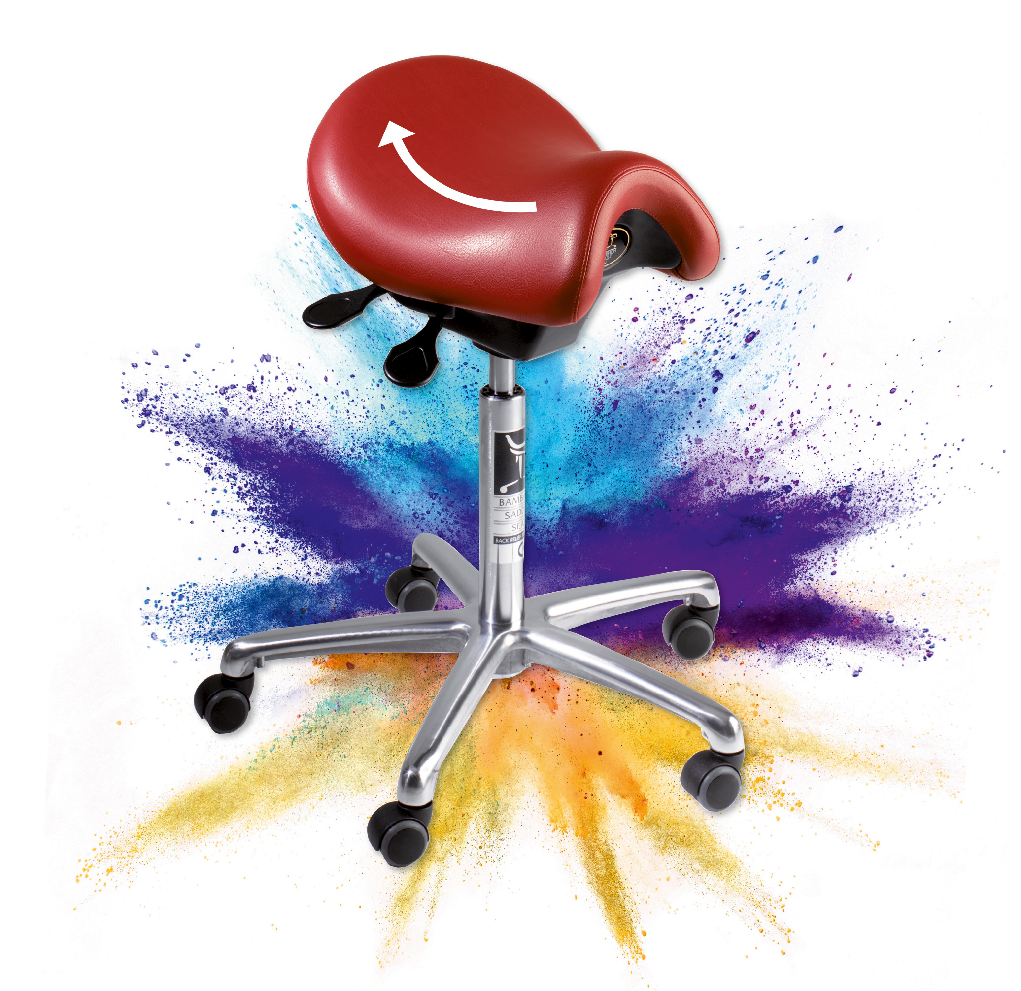Relaxation for your back – the original Bambach® Saddle seat