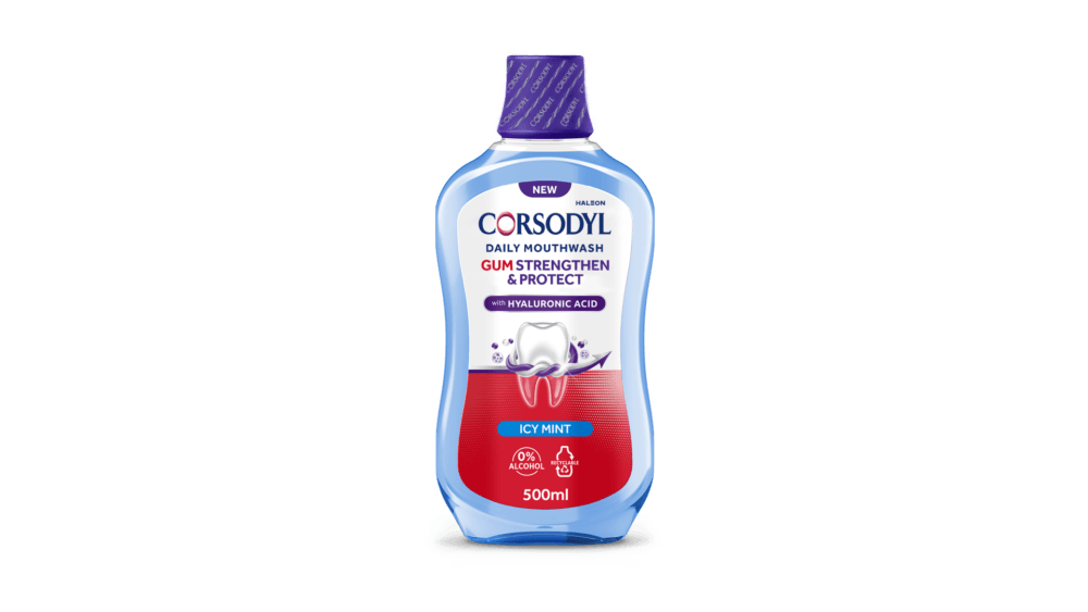 Corsodyl is launching a brand-new Gum Strength & Protect line