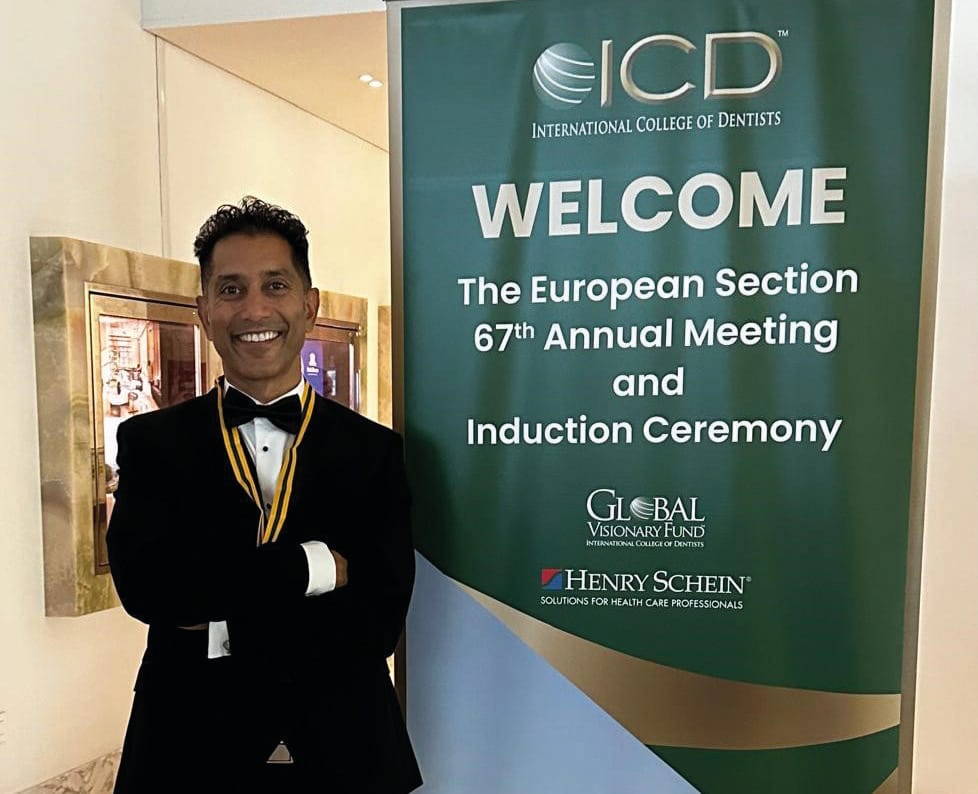 ICD recognition for Greener Dentistry Global’s Davinder Raju