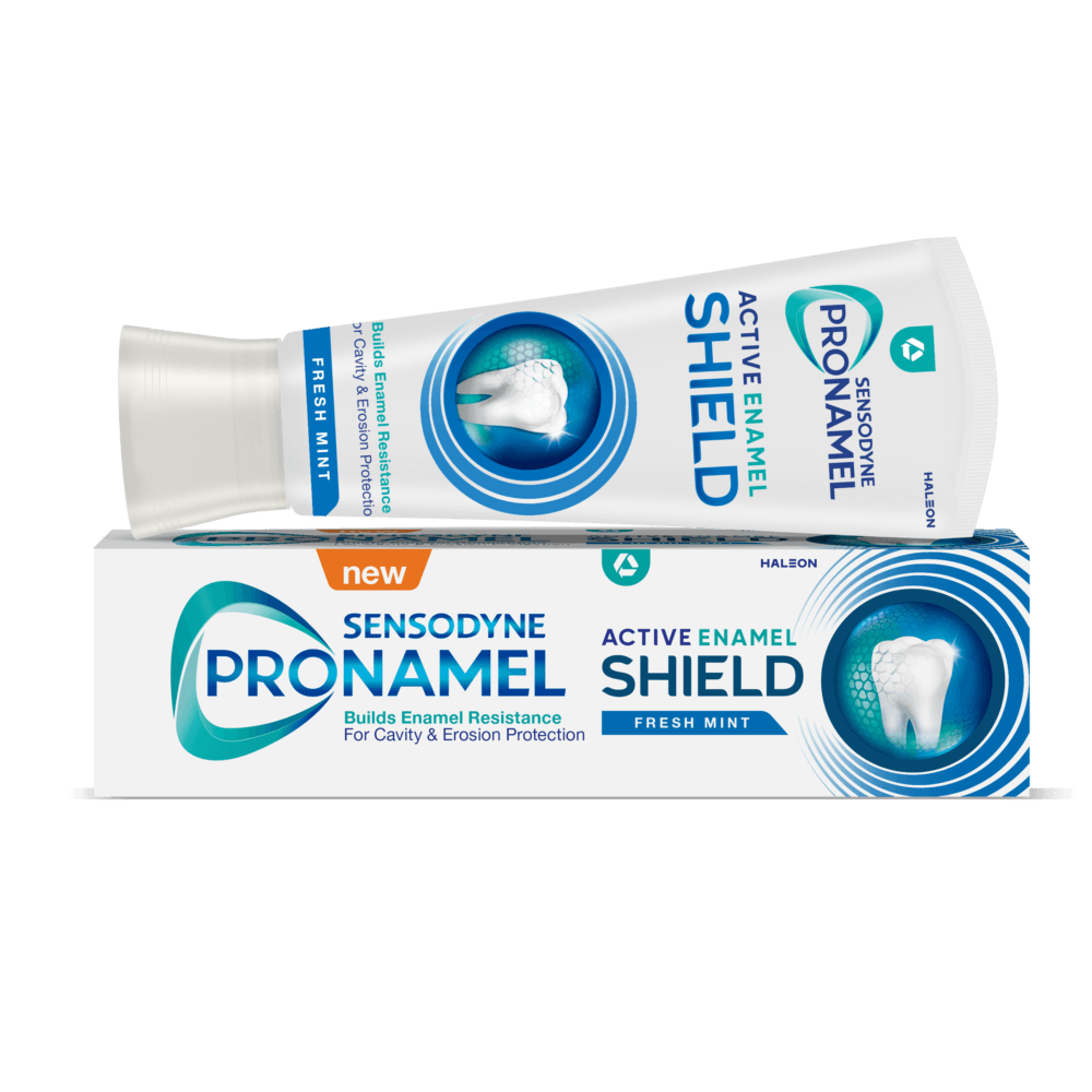 Sensodyne Pronamel launches Active Enamel Shield toothpastes