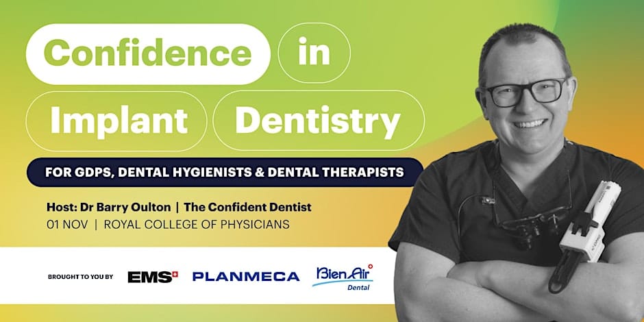 Boost your confidence in implant dentistry this autumn!