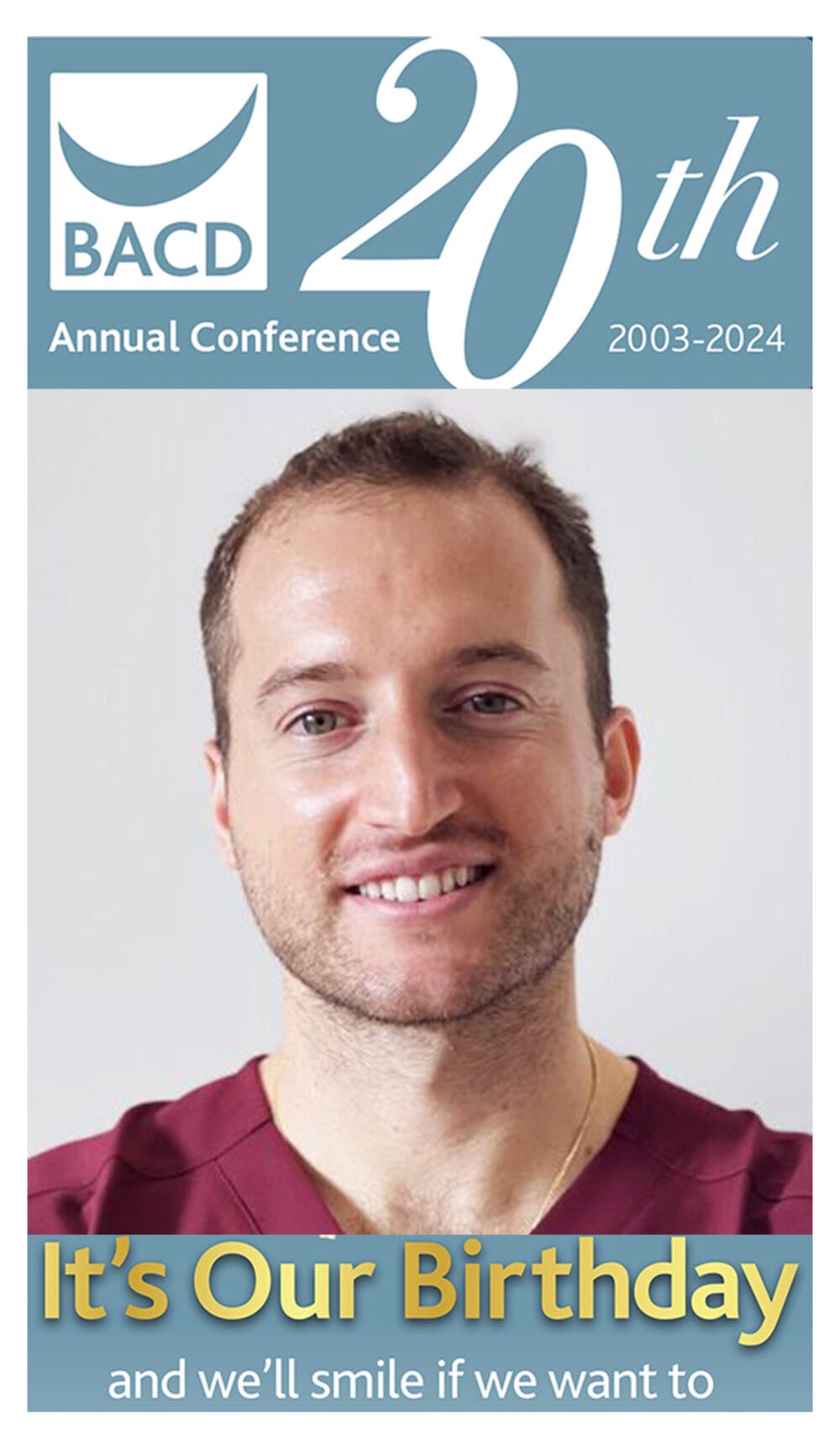 Dr Emanuele Cicero and full mouth rehabilitation at BACD Annual Conference