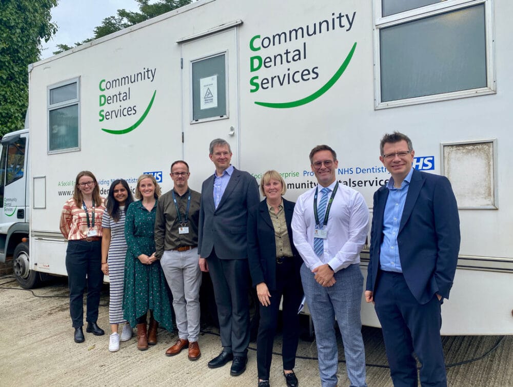 Community Dental Services CIC (CDS) hosts visit by GDC