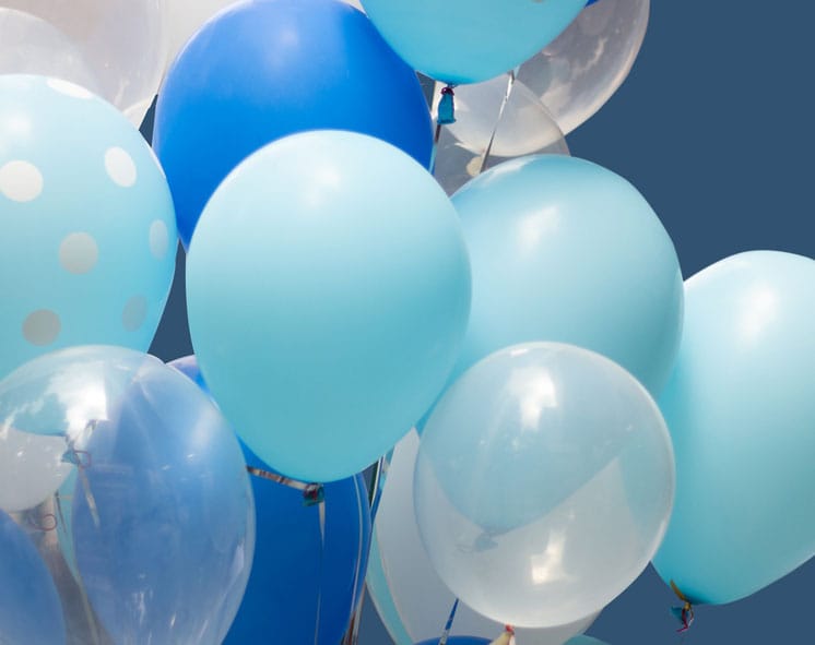 Birthday balloons