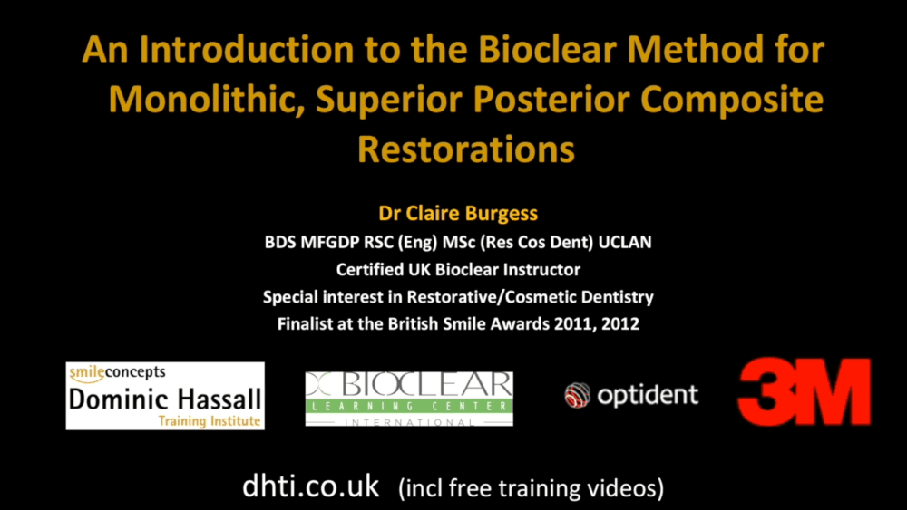 Introduction To Anterior Bioclear