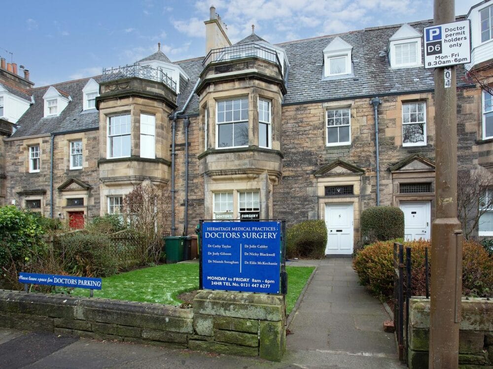 Edinburgh medical practice in sought-after Morningside location goes up for sale