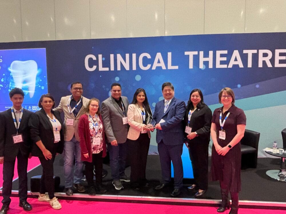 NASDAL Dental Check by One 2025 Practice of the Year Award presented