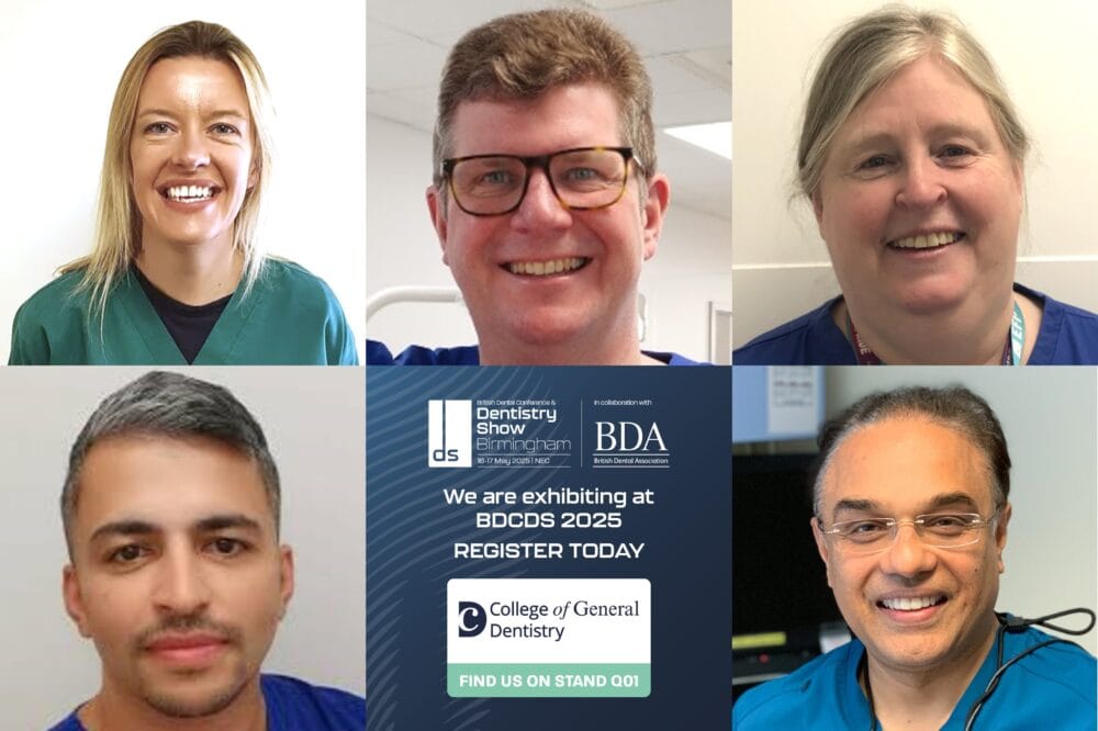 College of General Dentistry announces CPD lecture programme for for the British Dental Conference & Dentistry Show