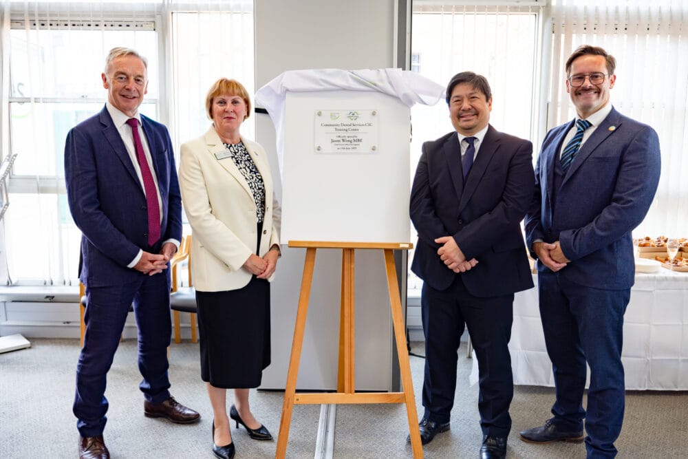 CDS’s state-of-the-art dental training centre officially opened by Jason Wong MBE