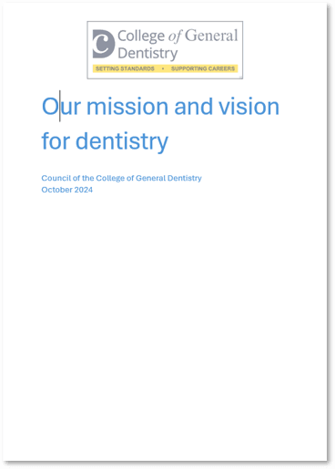 CGDent unveils mission and vision for dentistry