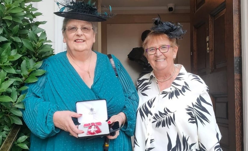 BADN Chief Executive, Pam Swain, receives MBE
