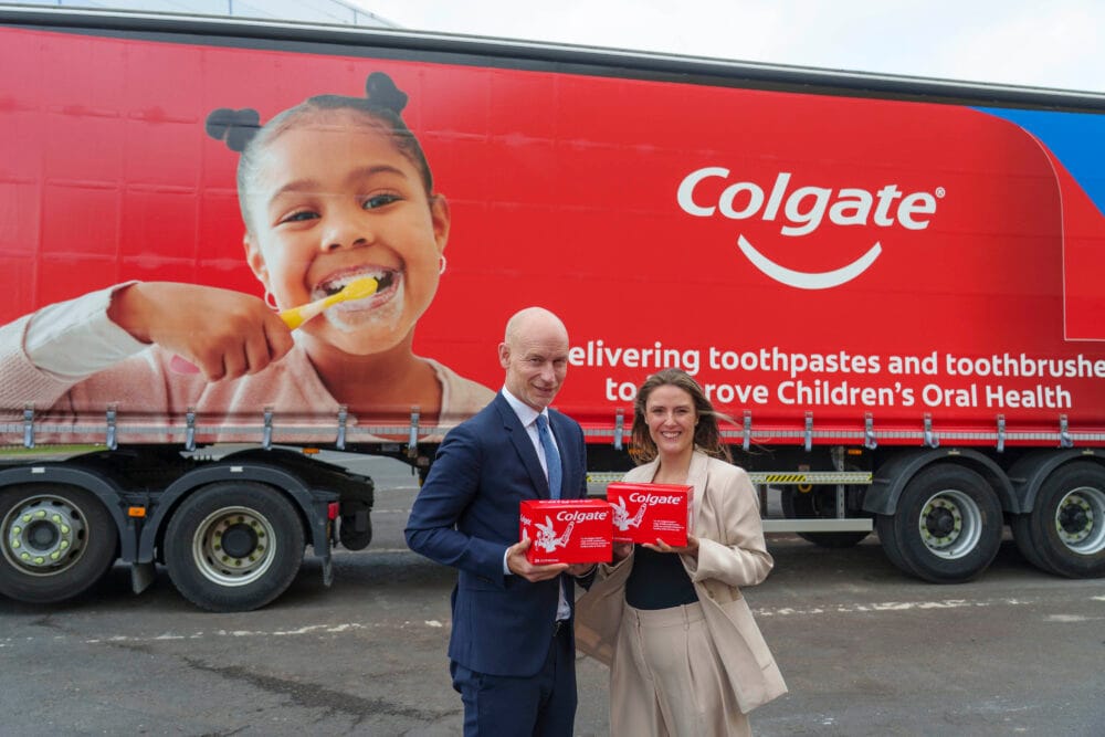 Over two million toothbrush packs delivered to school children as the UK government’s partnership with Colgate-Palmolive begins