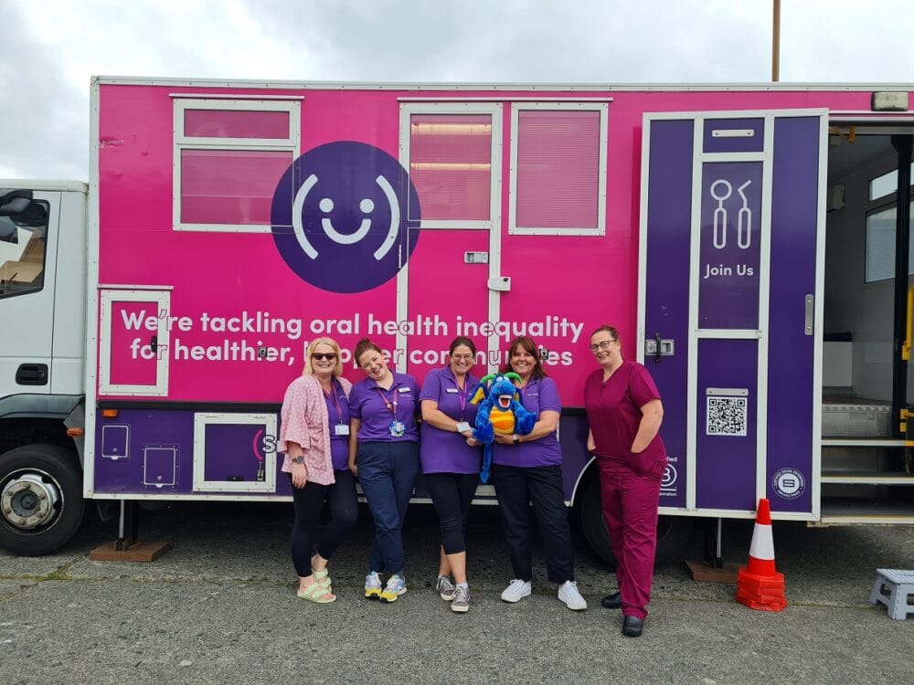 Smile Together delivers vital dental care to Cornwall’s communities with newly refurbished mobile dental unit