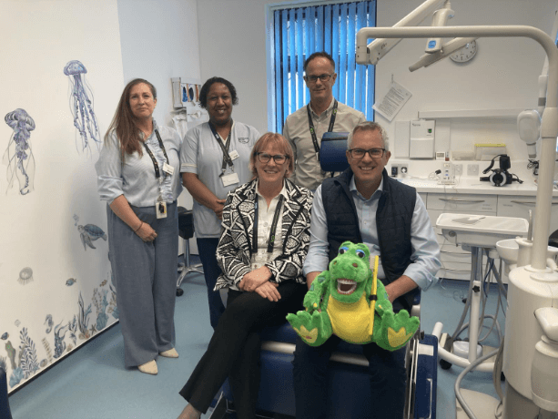 MP for North Norfolk visits CDS’s St James’ clinic
