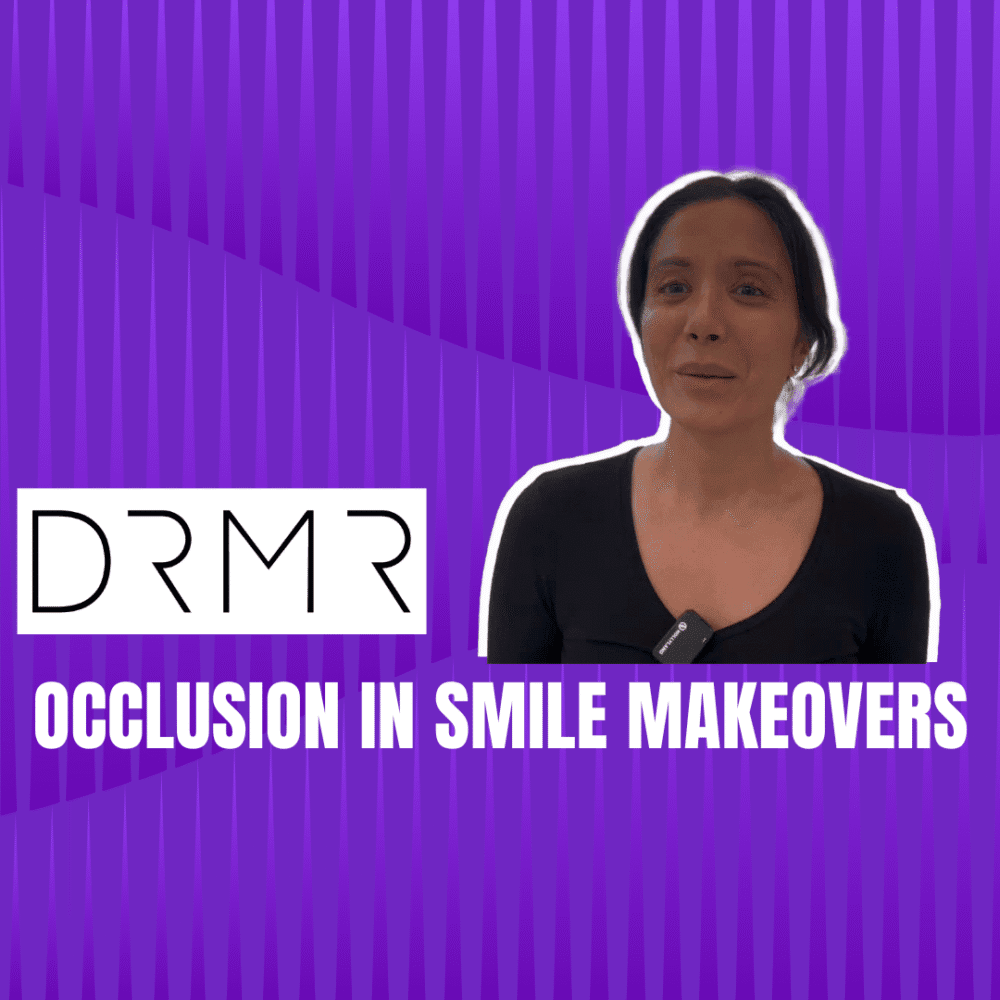DRMR: Occlusion in smile makeovers