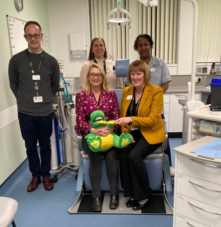 MP for Lowestoft visits CDS clinic