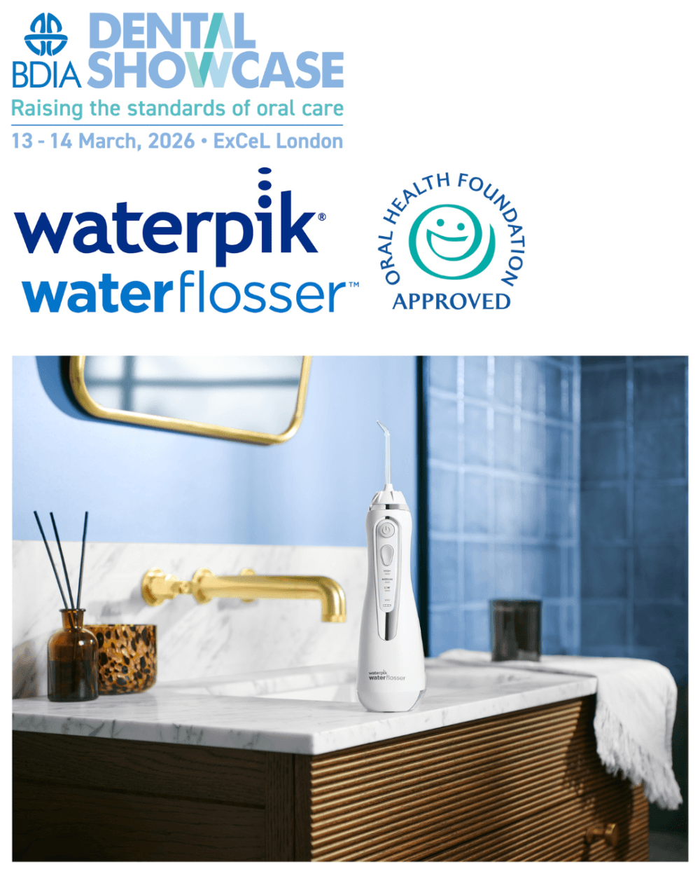 Find Waterpik™ at BDIA Dental Showcase