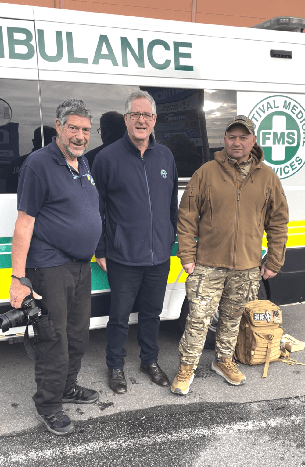 Supporting essential medical services in Ukraine with FMS