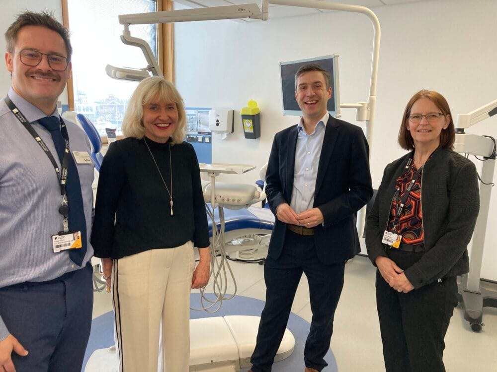 University of Suffolk Dental CIC hosts MP visit