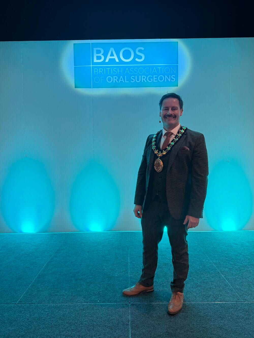 Professor Adrian Thorp Appointed President of the British Association of Oral Surgeons