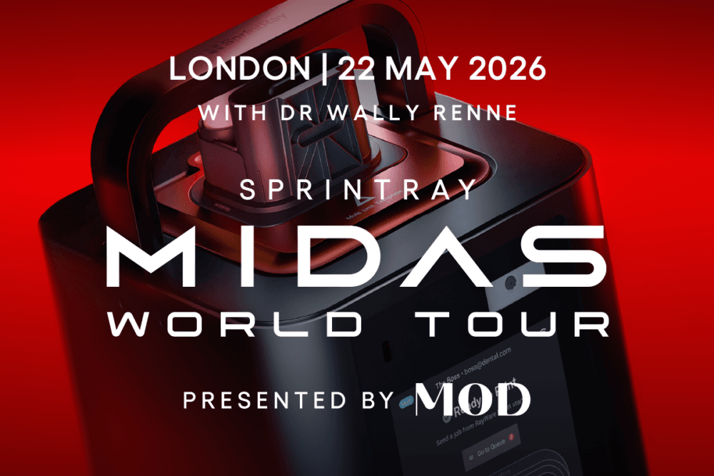 London Welcomes SprintRay Midas World Tour – Advancing Chairside Dentistry Exclusive one-day masterclass with Dr Wally Renne