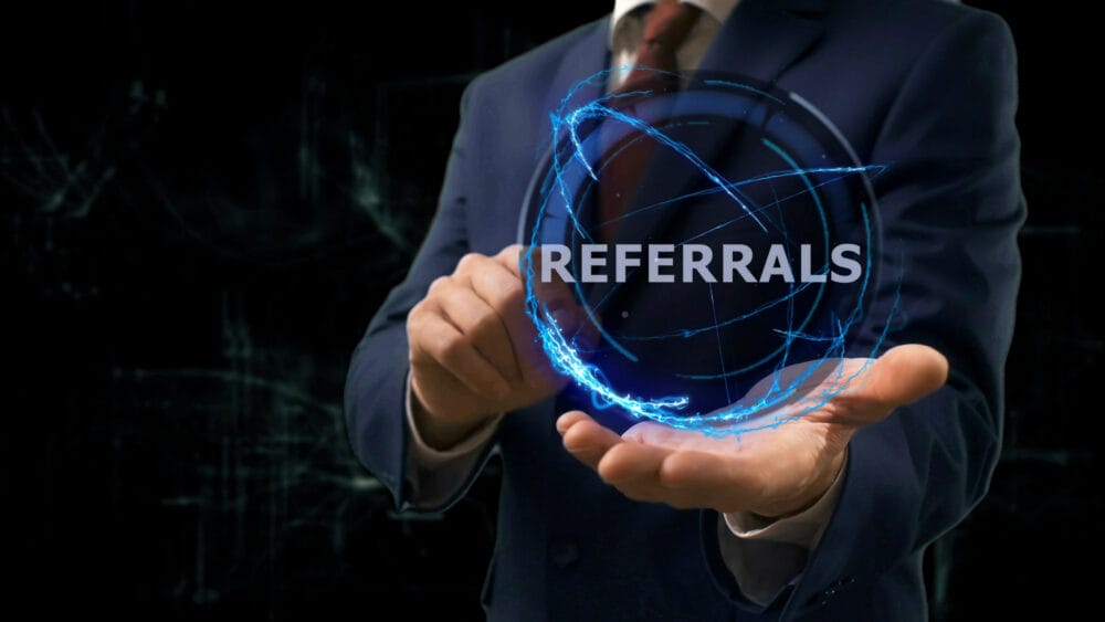 Opening up to referrals