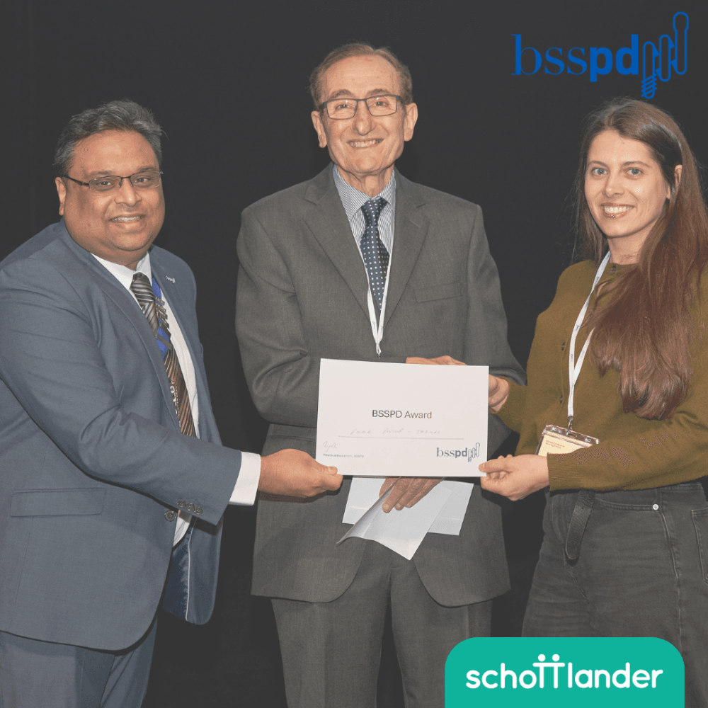 Schottlander BSSPD Poster Prize 2026 ‎winner named