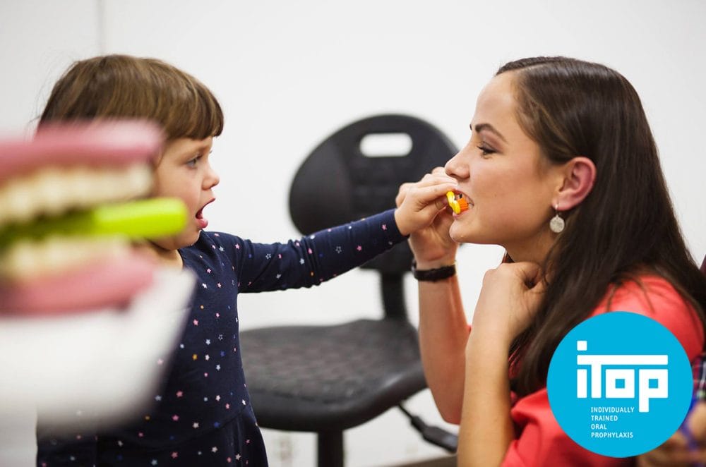 Prevent oral disease with iTOP: Individually Trained Oral Prophylaxis