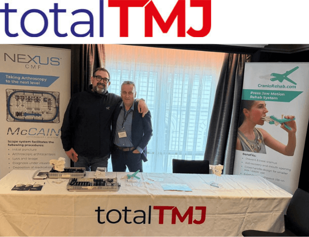 Leading the way as ESTMJS Gold Sponsor, Total TMJ
