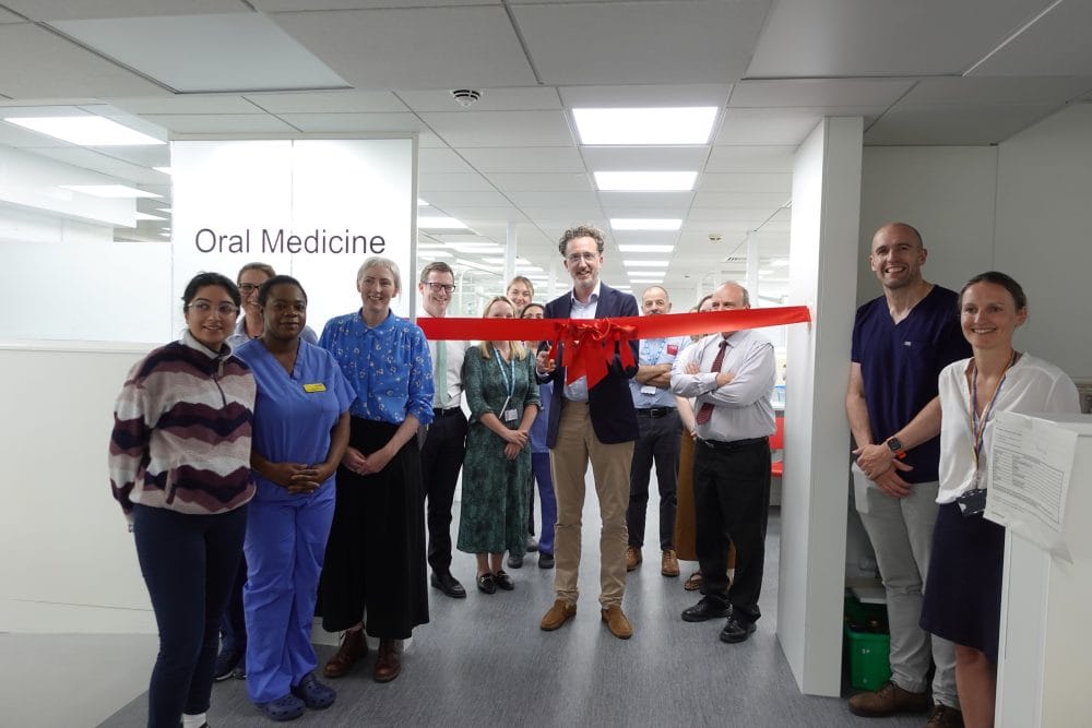 Bristol Dental Hospital improving patient experience with newly refurbished oral medicine department and surgical theatre opening