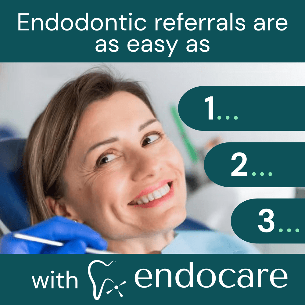 Making endodontic referrals as easy as 1, 2, 3