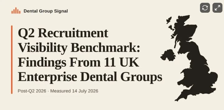 Bupa Dental Care sets UK recruitment-visibility benchmark as eight enterprise dental groups reach Leader standard