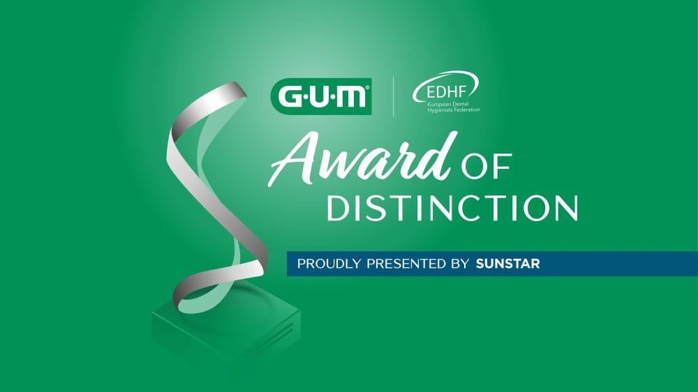 GUM and EDHF announce 2026 European Award of Distinction for dental hygienists