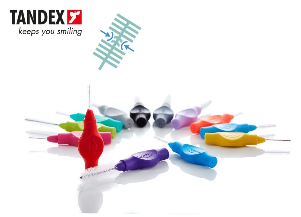 Clean smarter between the teeth with FLEXI from Tandex
