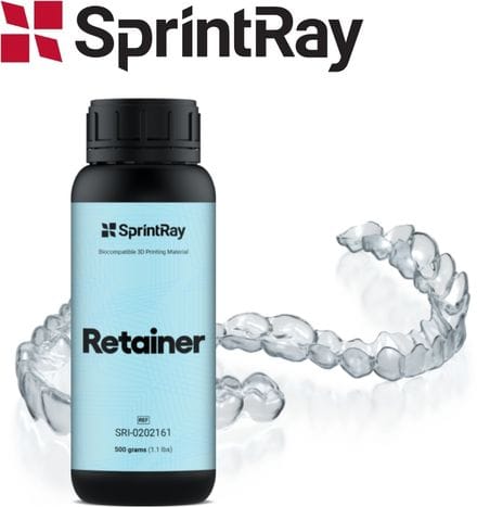 In-house retainer production from SprintRay