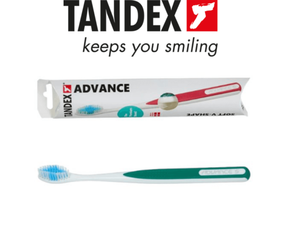 Raise the standard of brushing with the ADVANCE from TANDEX